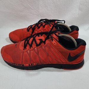 Mens Nike Free Trainer 3.0 Athletic Shoes Size: 11.5 Color: Light Crimson Black